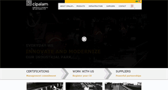 Desktop Screenshot of cipalam.com.br